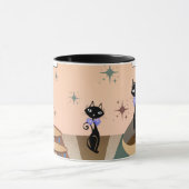 Middeleeuwse kat uit de middeleeuwen Moderne Mok (Midden)