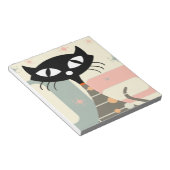 Middeleeuwse kat uit de middeleeuwen Moderne Notitieblok (Schuin)