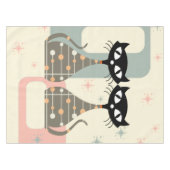 Middeleeuwse kat uit de middeleeuwen Moderne Tafelkleed (Voorkant (Horizontaal))