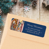 middeleeuwse katholieke vrolijke kerst Driekoninge Etiket