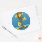 middeleeuwse kelk' ronde sticker (Envelop)