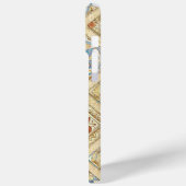 Middeleeuwse keramische Tegel kroontjes Fleur de L Case-Mate iPhone Case (Achterkant / Links)