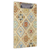 Middeleeuwse keramische Tegel kroontjes Fleur de L Klembord (Rechts)