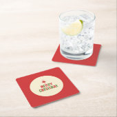 Middeleeuwse kerstarector 50s kartonnen onderzetters (Insitu)