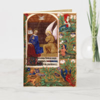 Middeleeuwse Kerstkaart 1