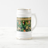 Middeleeuwse Koning Arthur William Morris Bierpul (Voorkant rechts)