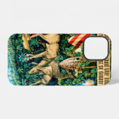 Middeleeuwse Koning Arthur William Morris iPhone Hoesje (Achterkant horizontaal)