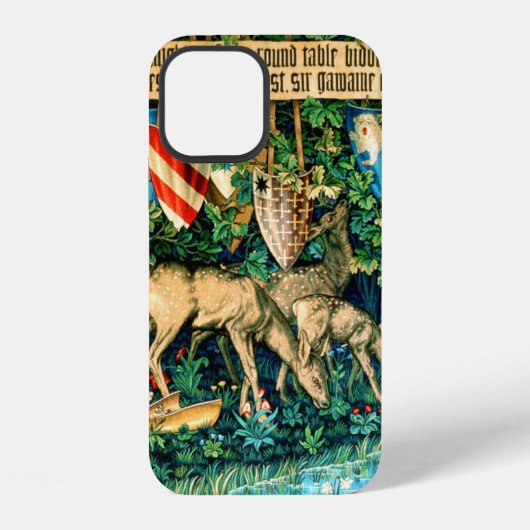 Middeleeuwse Koning Arthur William Morris iPhone Hoesje (Achterkant)