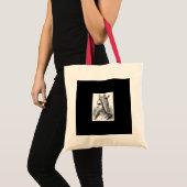 Middeleeuwse Koningin Tote Bag (Voorkant (product))