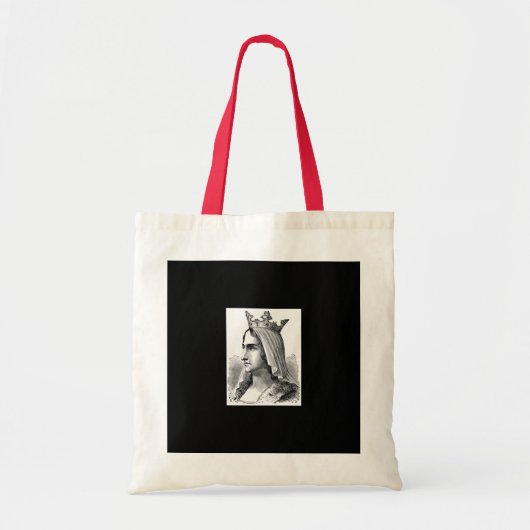 Middeleeuwse Koningin Tote Bag (Voorkant)