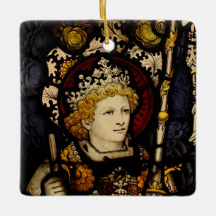 middeleeuwse koningsdag keramisch ornament