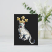 Middeleeuwse kroon briefkaart (Staand voorkant)