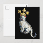 Middeleeuwse kroon briefkaart (Voorkant / Achterkant)