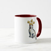 Middeleeuwse kroon mok (Voorkant rechts)