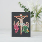 Middeleeuwse kruisiging van Jezus Christus (Staand voorkant)