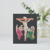 Middeleeuwse kruisiging van Jezus Christus (Staand voorkant)