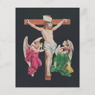 Middeleeuwse kruisiging van Jezus Christus