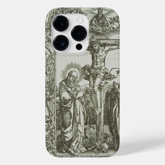 Middeleeuwse kruisiging van Jezus Christus Case-Mate iPhone Case (Achterkant)