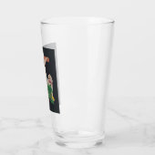 Middeleeuwse kruisiging van Jezus Christus Glas (Links)
