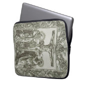 Middeleeuwse Kruisiging van Jezus Christus Laptop Sleeve (Voorkant Links)