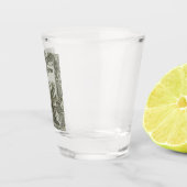 Middeleeuwse kruisiging van Jezus Christus Shot Glas (Rechts)
