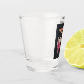 Middeleeuwse kruisiging van Jezus Christus Shot Glas (Links)