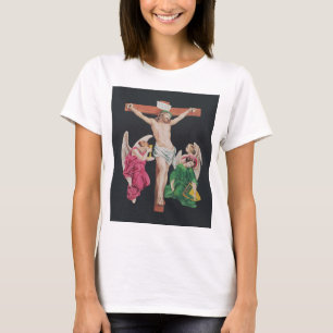 Middeleeuwse kruisiging van Jezus Christus T-shirt