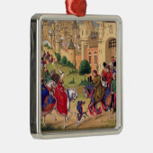 Middeleeuwse Kunst Metalen Ornament (Rechts)