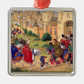 Middeleeuwse Kunst Metalen Ornament (Voorkant)