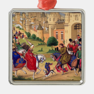 Middeleeuwse Kunst Metalen Ornament