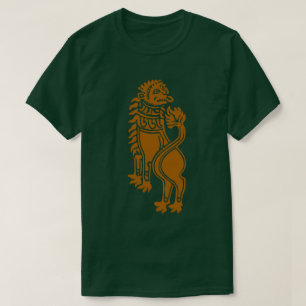 middeleeuwse leeuw t-shirt
