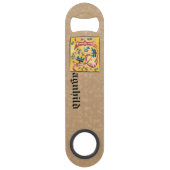 Middeleeuwse lichte letter R-monogram Speed Flessenopener (Voorkant)