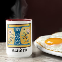 Middeleeuwse lichte lichte letter I-Mok