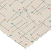 Middeleeuwse lijnen en cirkels voor atoomtijdperke tafelkleed (Gekanteld)