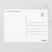 Middeleeuwse Majesteit: Rothenburg Rathaus Briefka Briefkaart (Achterkant)