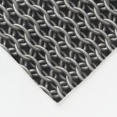 Middeleeuwse maliënkolder fleece deken (Hoek)