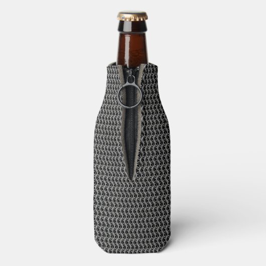 Middeleeuwse maliënkolder flesjeskoeler (Fles Achterkant)
