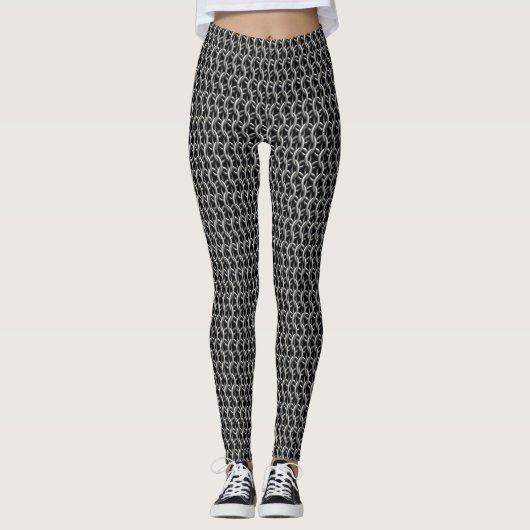 Middeleeuwse maliënkolder leggings (Voorkant)
