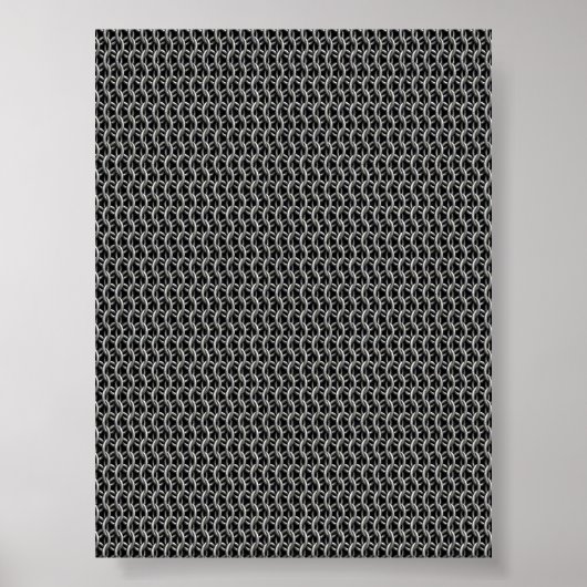 Middeleeuwse maliënkolder poster (Voorkant)