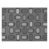 Middeleeuwse MCM afgeronde rechthoeken Ash Gray Tafelkleed (Voorkant (Horizontaal))