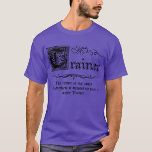 Middeleeuwse Meester Trainer T-shirt