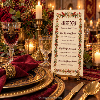 Middeleeuwse Menu | Koninklijke Feest Renaissance