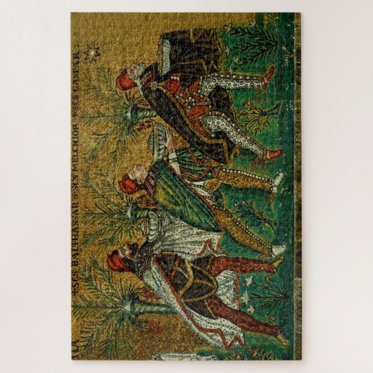 middeleeuwse messengerpuzzel legpuzzel (Verticaal)