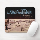 Middeleeuwse moderne 1958-illustraties muismat (Met muis)