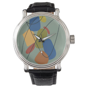 Middeleeuwse Moderne Abstract Horloge