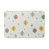 Middeleeuwse moderne Abstracte bollen en sterren Badmat (Voorkant)