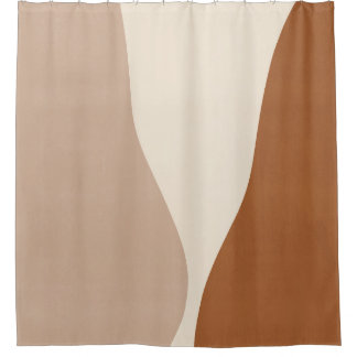 Middeleeuwse Moderne Abstracte Douchegordijn