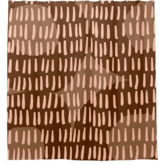 Middeleeuwse Moderne Abstracte Douchegordijn