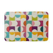 Middeleeuwse moderne Abstracte geometrische afdruk Badmat (Voorkant)