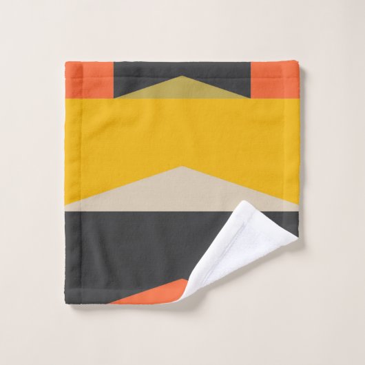 Middeleeuwse moderne Abstracte kunstvormen Bad Handdoek (Wasdoekje)